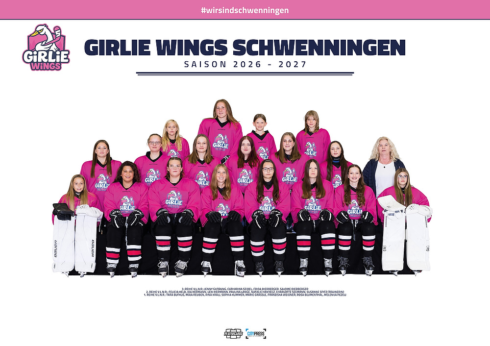Mannschaftsfoto Girlie Wings
